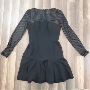 Black Halo Black Mini Dress